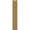 Ekena Millwork 5 1/2-in W x 20-in D x 32-in H Funston Block Rough Cedar Woodgrain TimberThane Outlooker, Primed Tan OUTUR055X20X32FST44RCPR - alternate 5
